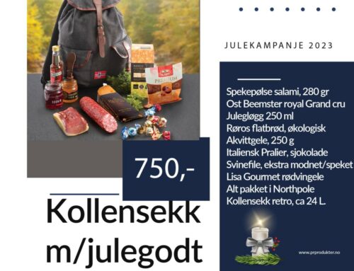 Kollensekk m/julegodt