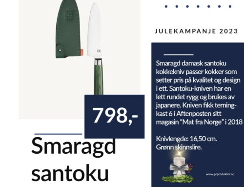 Smaragd santoku kokkekniv